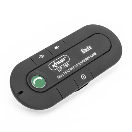 Transmissor Bluetooth Receptor de Áudio Veicular para Atender Ligações - KP-T84