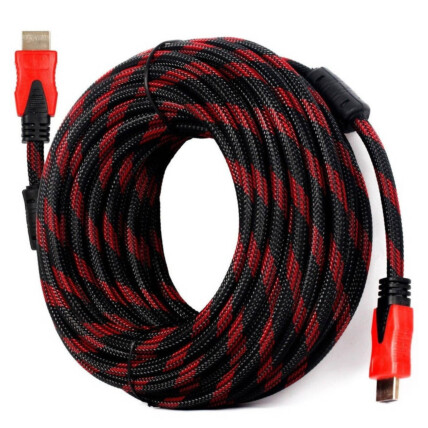 Cabo Hdmi para Hdmi em Malha 20 Metros Knup - KP-H5003