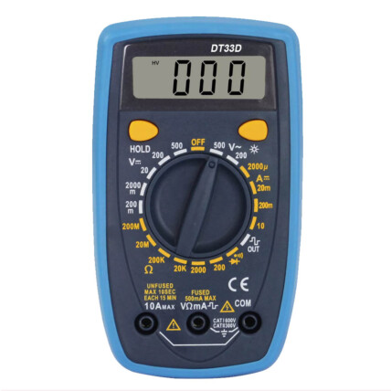 Multímetro Digital Portátil 500V Registrador Knup - KP-AA033