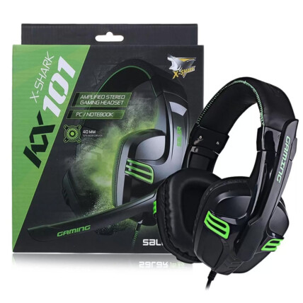 Headset Gamer com Microfone para Computador e Notebook X-Shark - KX101
