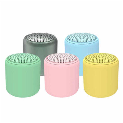 Mini Caixa de Som Bluetooth TWS V5.0 Colorida - INPODS
