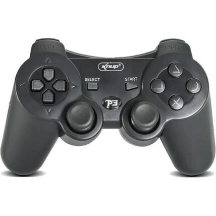 Controle Joystick sem Fio Recarregável para Ps3 e PC Knup - KP-GM006