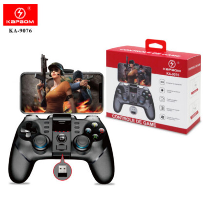 Controle Joystick para Smartphone e PC com Receptor Usb Kapbom - KA-9076