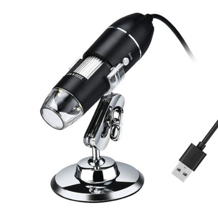 Microscópio Portátil Digital Eletrônico Usb 1000x Zoom 03907 - A8