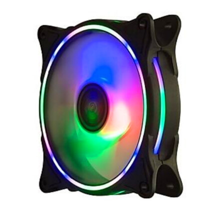 Cooler Fan 120mm com Led RGB Colorido 12v 1200 Rpm Dex - DX-12Q