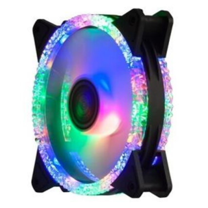 Cooler Fan 120mm com Led RGB Colorido 12V 1200Rpm Dex - DX-12M