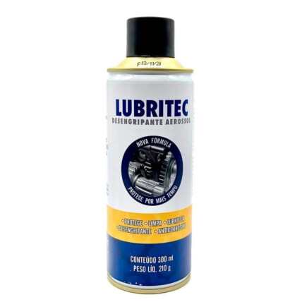 Micro Óleo Desengripante Aerossol 300ml 210g Lubritec - LT_300MLX210G