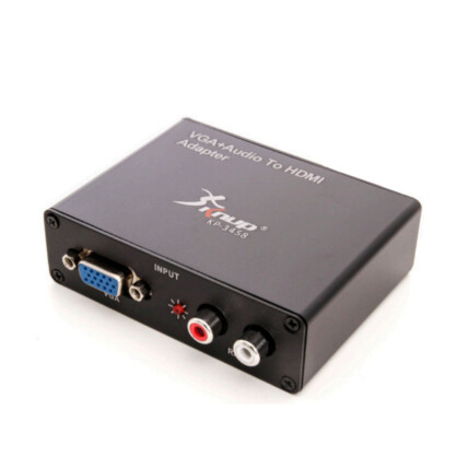 Adaptador Conversor de Sinal VGA para HDMI com áudio Knup - KP-3458