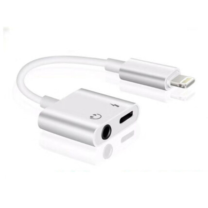 Cabo Adaptador P2 Lightining IOS Áudio e Carregamento Verde - ZJT-IP12-03