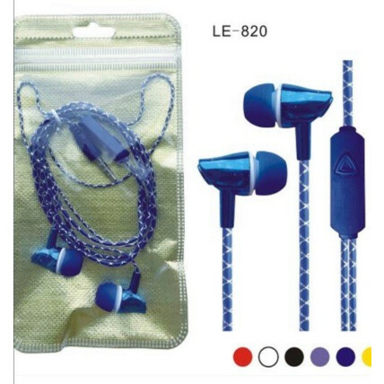 Fone de Ouvido Com Microfone Básico Colorido - LE-820