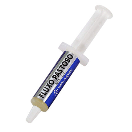 Fluxo Pastoso 10g para Solda Reflow Reballing BGA Implastec - RMA-223 