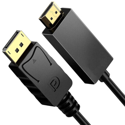 Cabo DisplayPort para HDMI 3 Metros Tomate - MCB-022