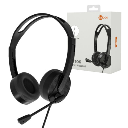Fone Heasdset com Microfone P3 Lecoo - HT106