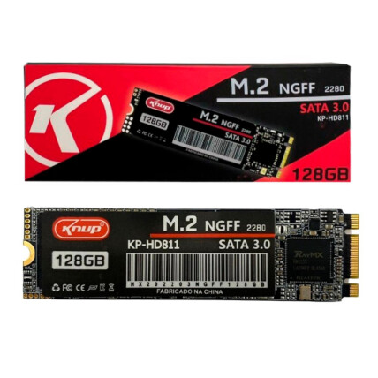 SSD M.2 NGFF 128Gb 2280 Sata 3.0 KNUP - KP-HD811