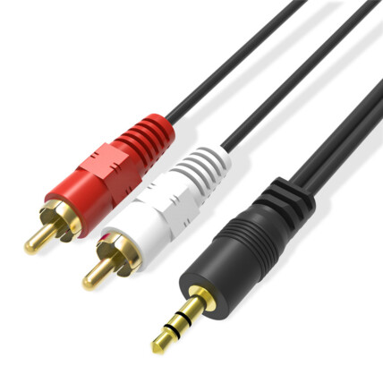 Cabo de Áudio P2 x 2 RCA Auxiliar 1,5 Metros - 00221 Reling