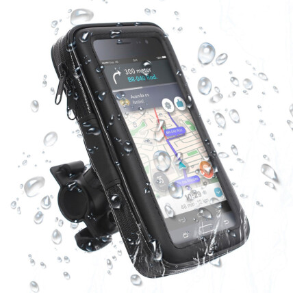 Suporte Case Capa Celular GPS À Prova D'água 6,3'' para Moto Bike - RG-0900 Reling