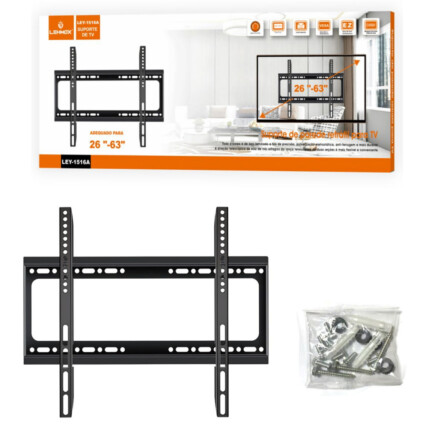 Suporte de TV Universal 26'' - 63'' Polegadas LEHMOX - LEY-1516A