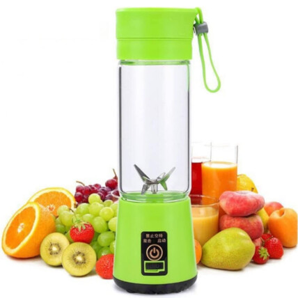 Mini Liquidificador para Sucos 380ml 2200 RPM Recarregável KNUP - KP-TA01