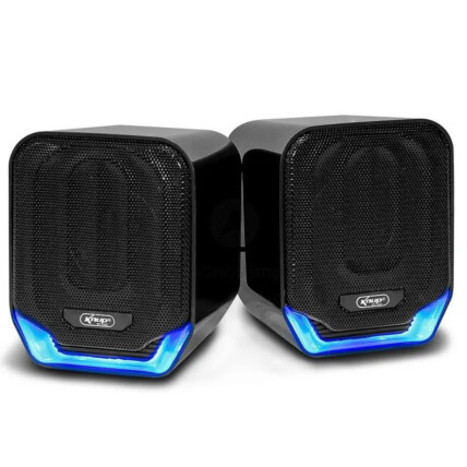 Mini Caixa de Som Multimídia 12W Usb P2 KNUP - KP-R0823