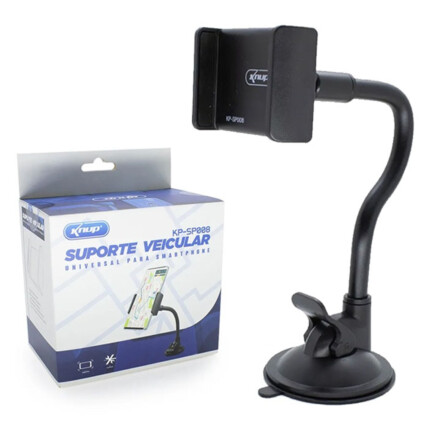 Suporte de Celular Veicular Universal KNUP - KP-SP008