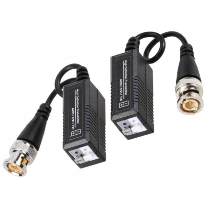 Vídeo Balun UTP Passivo Conector Bnc Transceiver para Câmera 300M - 02941 CA03