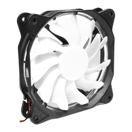 Cooler Fan 120mm para Gabinete com Led Branco Dex - DX-12F BRANCO