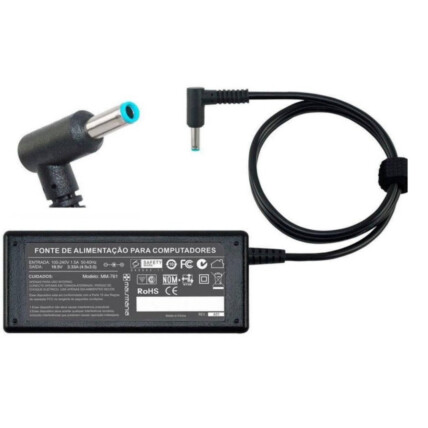 Fonte para Notebook Compatível com Hp 65W 19.5V 3.33A 4.5*3.0 KNUP - KP-513B