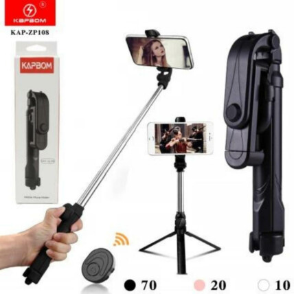 Bastão de Selfie com Controle para Fotos KAPBOM - KAP-ZP108