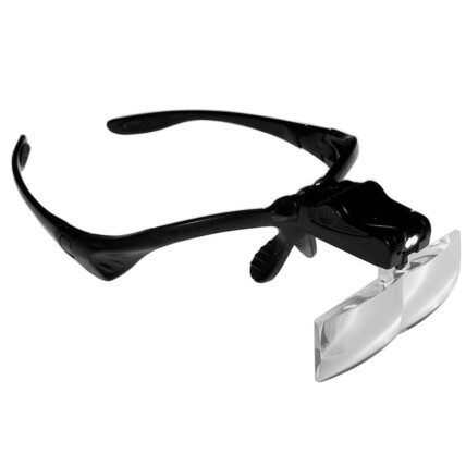 Lupa de Cabeça Professional com 2 Led’s e 5 Lentes - 9892B