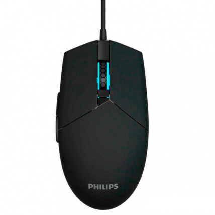 Mouse Gamer com fio Philips LED e Ajuste de até 2000DPI - G304 / SPK9304