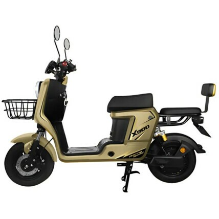 Scooter Bicicleta Elétrica 1200w Dourada Bivolt X6-D