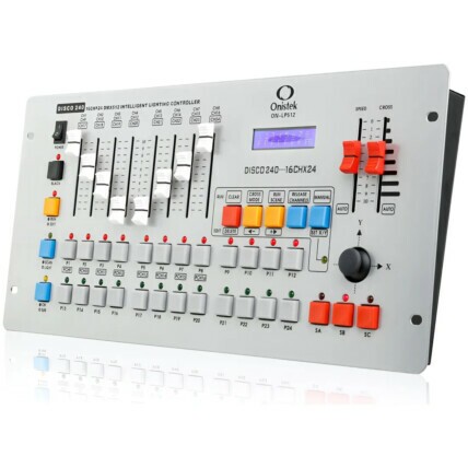 Mesa Dmx 512 Controladora 192 Canais Efeitos Iluminação Xlr