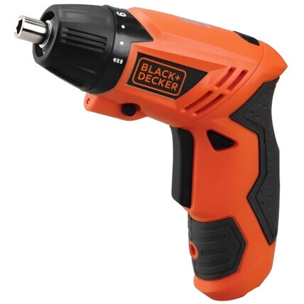 Parafusadeira Angular Black+Decker 1/4 Pol. 4,8V com Carregador Bivolt e Acessórios