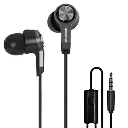 Fone de Ouvido Com Fio Intrauricular Super Bass Verde - EJ-V03