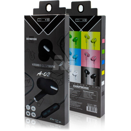 Fone de Ouvido Auricular com Microfone e Botão Multimidia - A-02 Reling