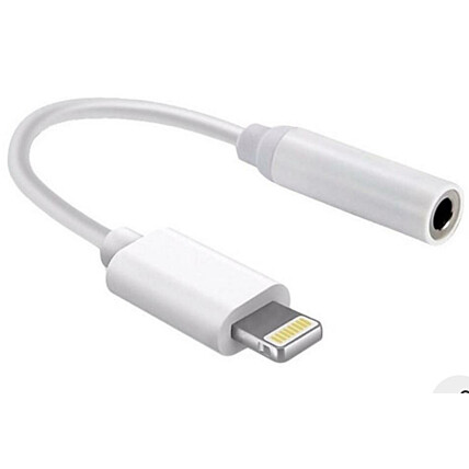 Adaptador IOS Lightning p/ Conector P2 3,5mm Fone de Ouvido Verde - ZJT-IP12-3.5