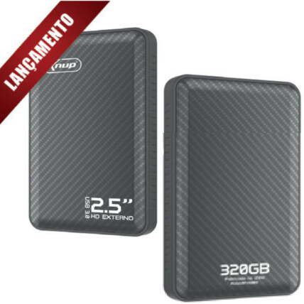 HD Externo 320gb 2.5 Polegadas para Armazenamento Knup - KP-HD809