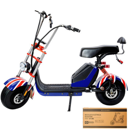 Bicicleta Elétrica Scooter 1000W 35KM/H 40-45Km  ST-396