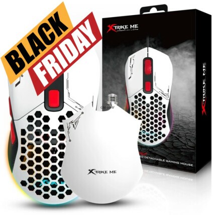 Mouse Gamer Customizável Xtrike-ME GM-316W Branco