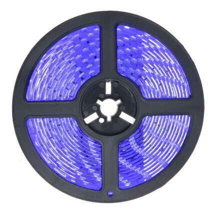 Fita de Led Azul 5 Metros 12v 4.8w Bivolt LUX POWER - 3528A