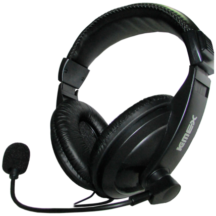Fone Headset com Microfone 2 P2 3.5mm K-Mex - AR-S7500