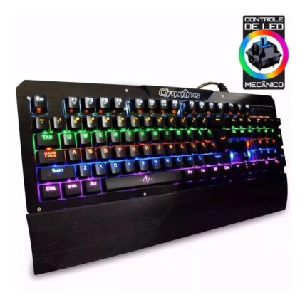 Teclado Gamer Mecânico Profissional Teclas Anti Ghost - 2600 Switch Blue