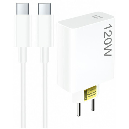 Carregador de Celular Turbo USB c/ Cabo Tipo-C 120W QC3.0 LE-626PD