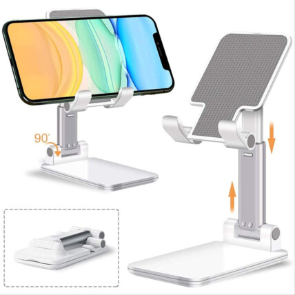 Suporte de mesa para Celular Dobrável com Base Antiderrapante - KA-C010