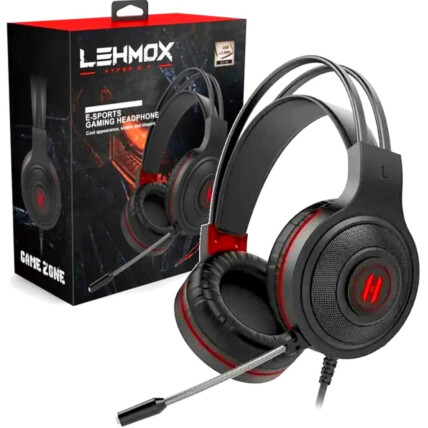 Headset Gamer Fone de Ouvido com Microfone e-Sports LED PC PS4 XBOX - LEHMOX - GT-F8