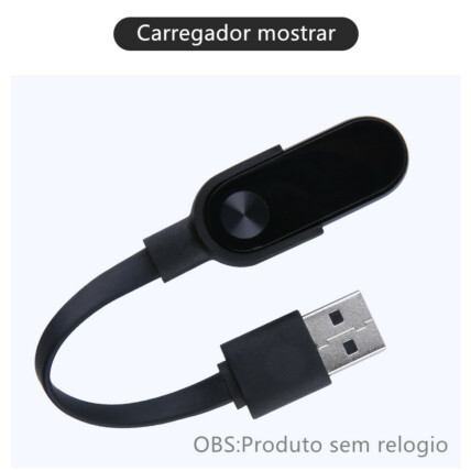 Carregador para Smartwatch Miband Verde - SJX-MI02