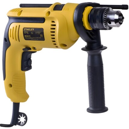 Furadeira De Impacto Stanley 13mm 710w 220v Tomada SDH710B2