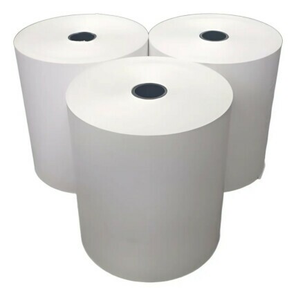 Kit 10x Bobina Térmica 80x80mm Cupom Fiscal Comprovante Ifood MPT-8080