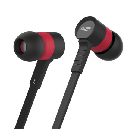Fone de Ouvido Intra Auricular Spirit Preto/Vermelho C3Tech - EP-05BRD