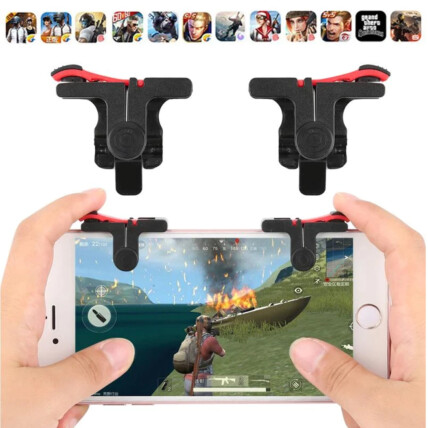 Gatilho L1 R1 Adaptador de Celular para Jogos Mobile - WAKASUPPORT1